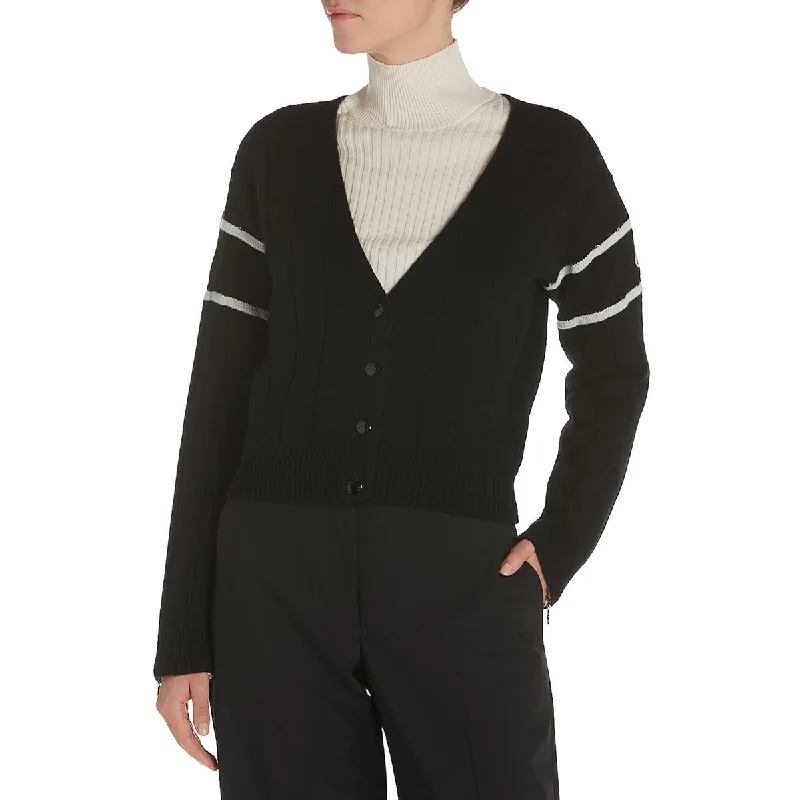 High-quality Styles Moncler Womens Crewneck Cotton Cardigan Sweater
