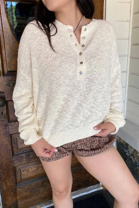 New Autumn And Winter Styles Knit Button Sweater by For Good