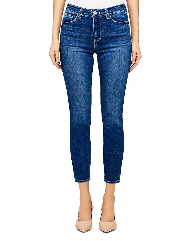 Retro Prints Margot High Rise Skinny Pant In Camden