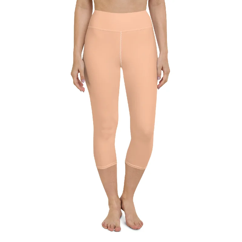 Fresh And Capable Peach Fuzz Yoga Capris
