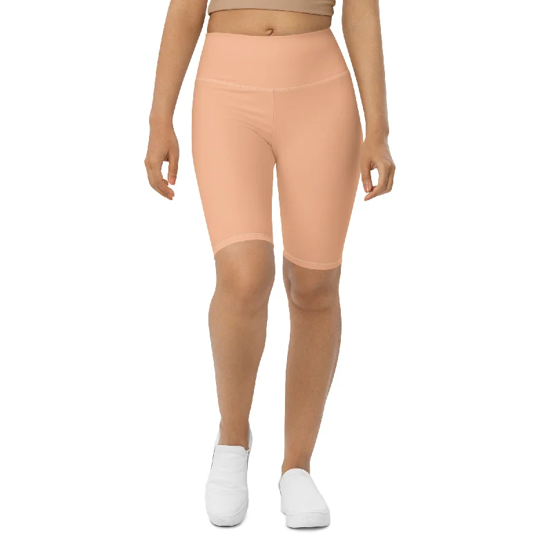 Autumn Selection Peach Fuzz Biker Shorts