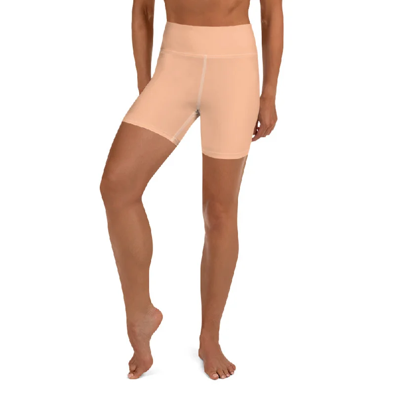 Spring Fashion Peach Fuzz Yoga Shorts