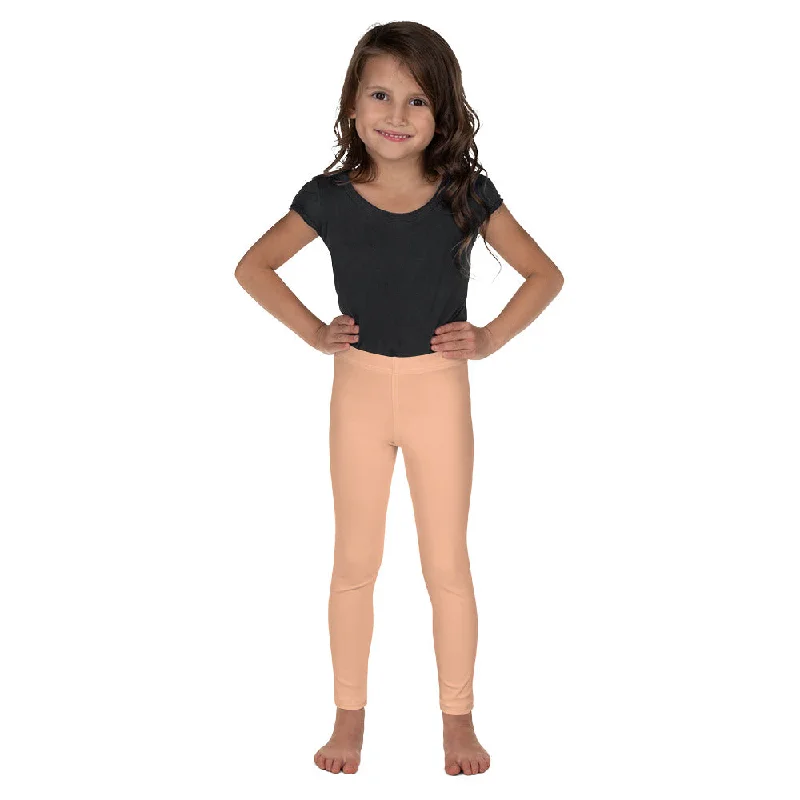 Avant-garde Design Peach Fuzz Kid's Leggings