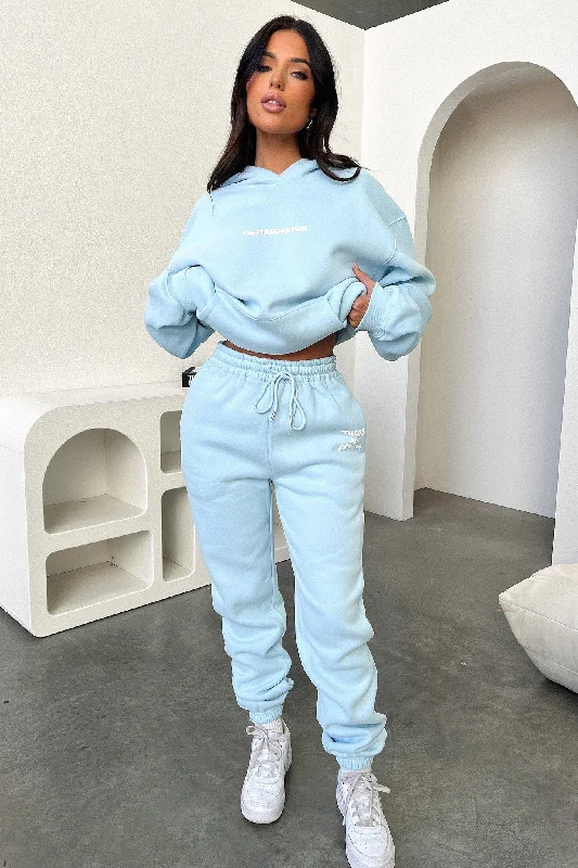 Sweet Breath Series 3 Sweatpants - Pale Blue