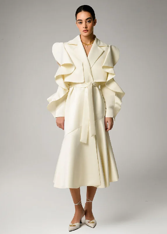 Relaxed Dresses IVORY TRENCH