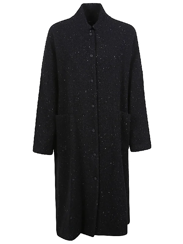 European And American Style Apuntob Women's Coats blue