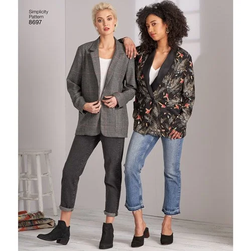 Effortless Looks Simplicity Blazer S8697