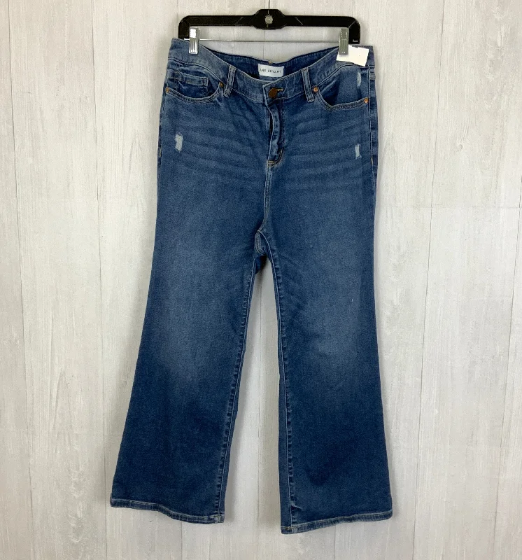 Comfortable Fashion Jeans Boot Cut By Lane Bryant In Blue Denim, Size: 18