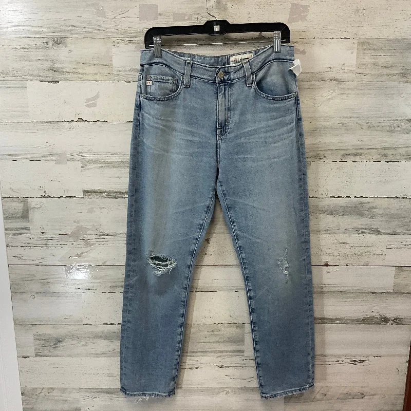 Urban Design Sense Jeans Straight By Ag Jeans In Blue Denim, Size: 4