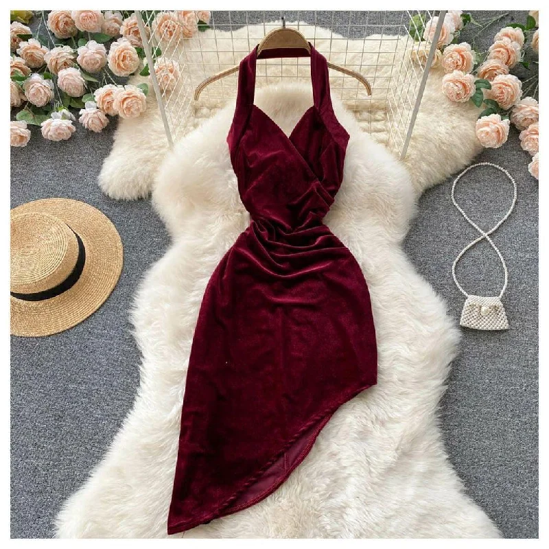 Smart Casuals Stockholm Velvet Dress