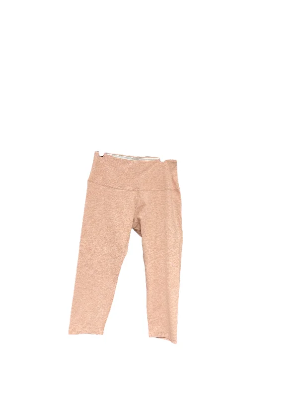 Soft Touch Athletic Leggings Capris By Beyond Yoga  Size: 1x