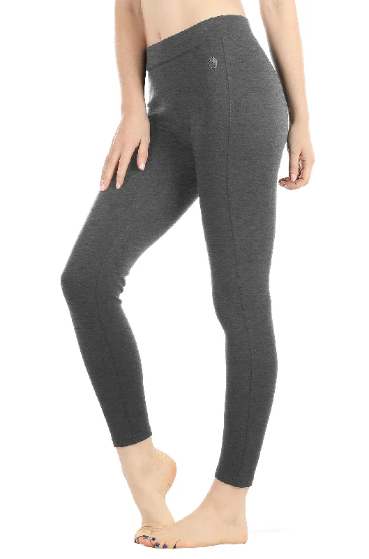 Personalized Clothing icyzone Women's Skinny Ankle Pants - Daily Ponte Stretch Knit Leggings with Elastic Waistband