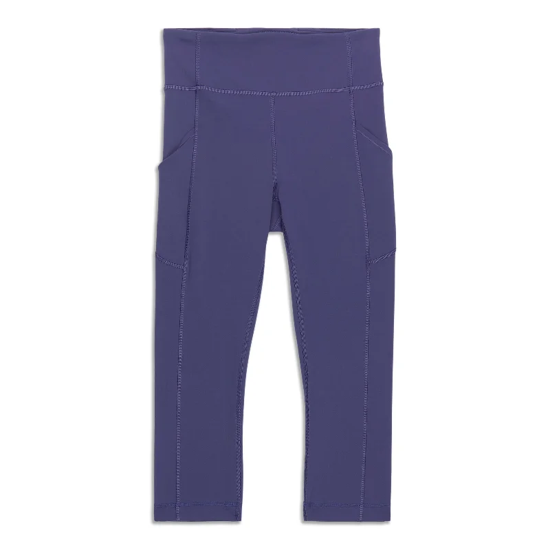 College Style Invigorate High-Rise Crop - Resale