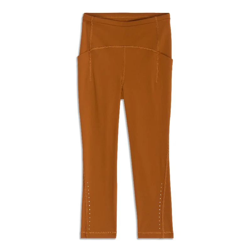 Bottom And Versatile Swift Speed High-Rise Crop - Resale