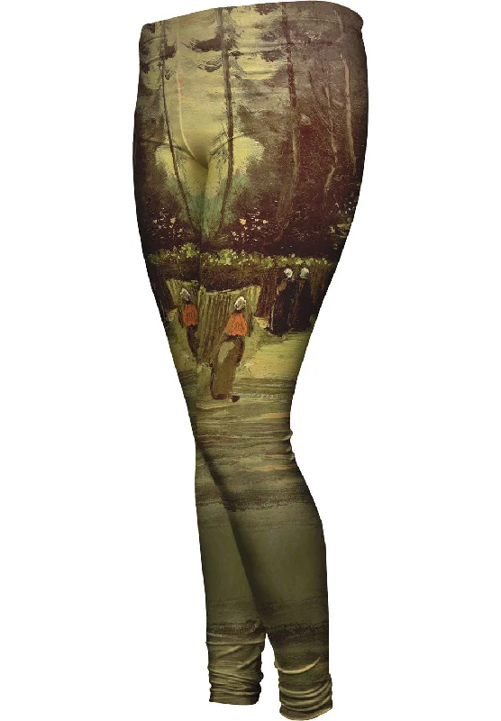 Comfortable Lounge Wear Van Gogh -"Slopping Path Montmartre" (1886)