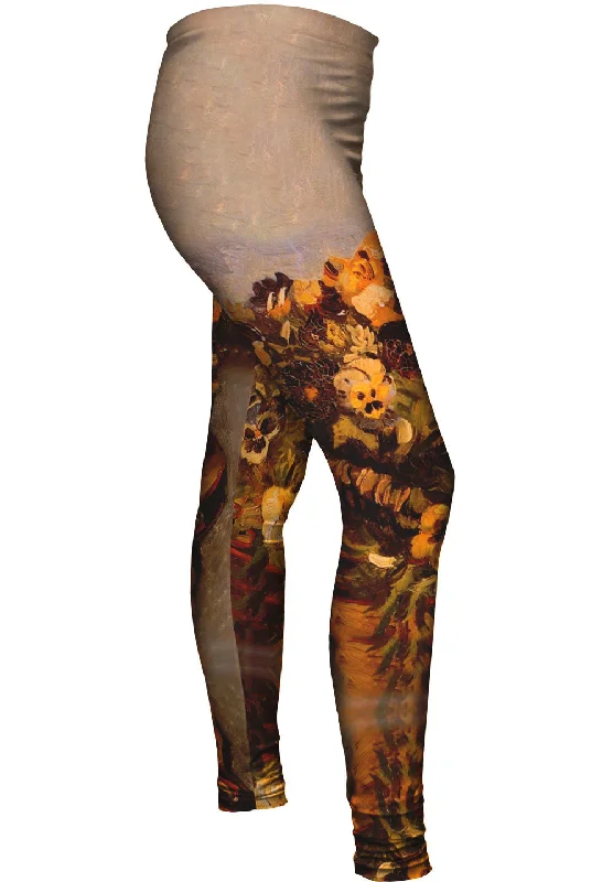 Easy Wear Chic Van Gogh -"Tambourine with Pansies" (1886)