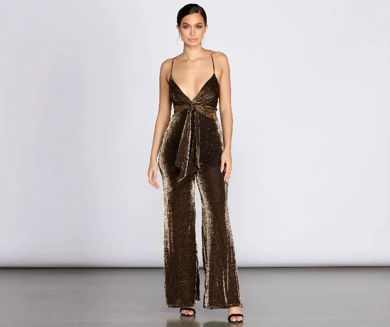 High Street Style Golden Hour Jumpsuit