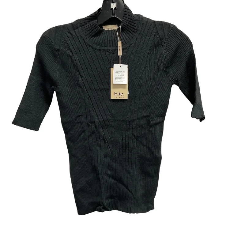 Relaxed Tops Top Short Sleeve By Elie Tahari In Black, Size: Xs