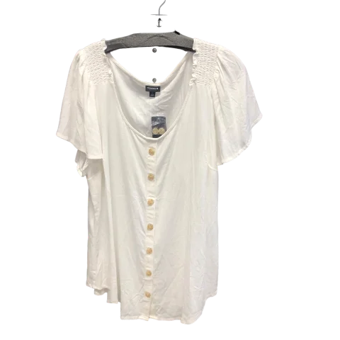 Trendy Traveler Top Short Sleeve By Torrid  Size: 2x