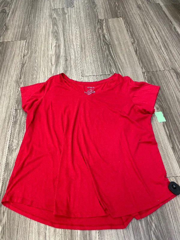 Casual Style Top Short Sleeve By Torrid  Size: 4x