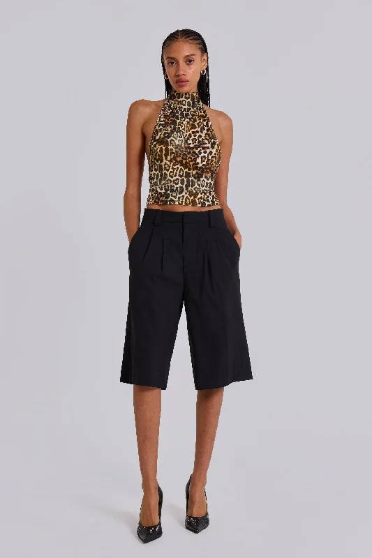 Classic Comfort Black Goliath Tailored Shorts