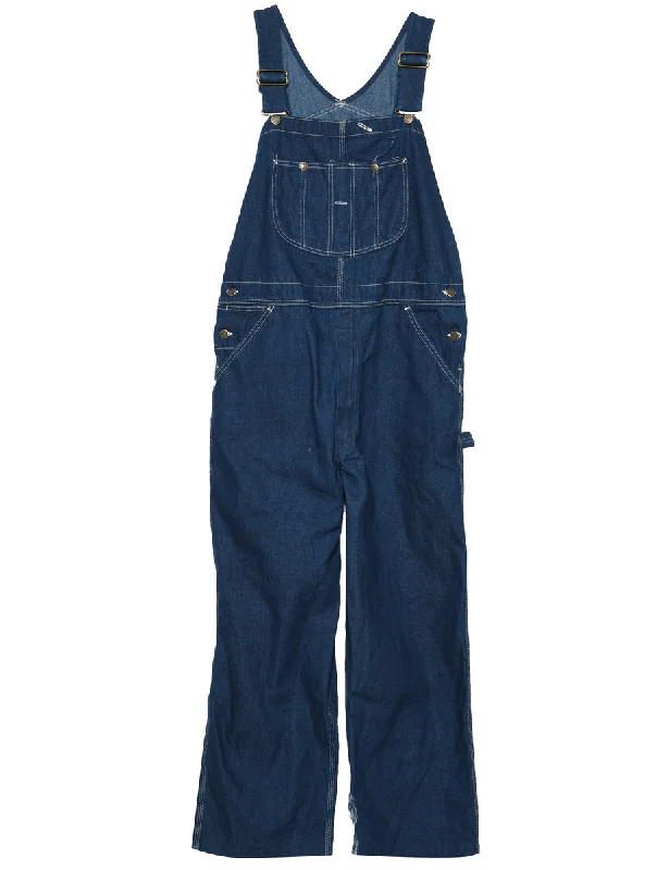Casual Comfort Pinafore Dungarees - W40 L27