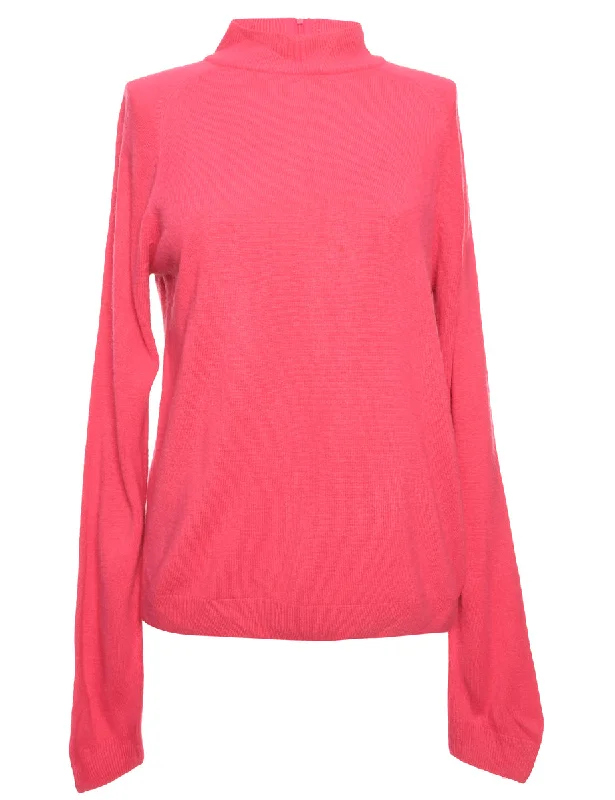 Cozy Footwear Pink Jumper - L
