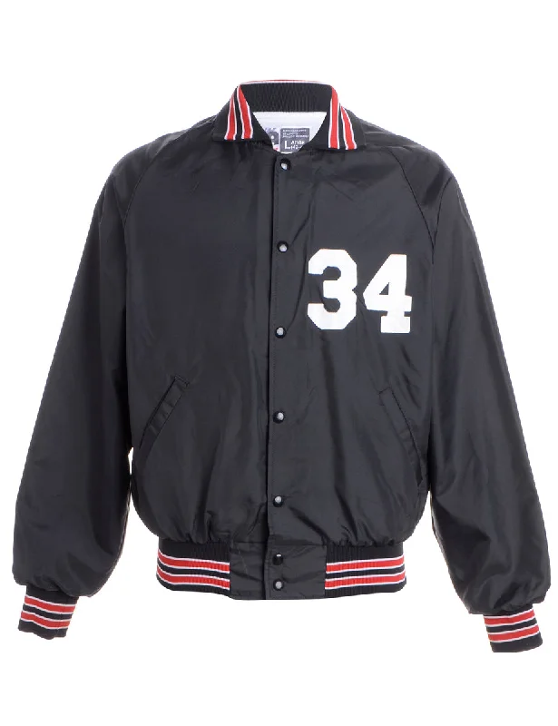 Chic Outfits Popper Front Jacket