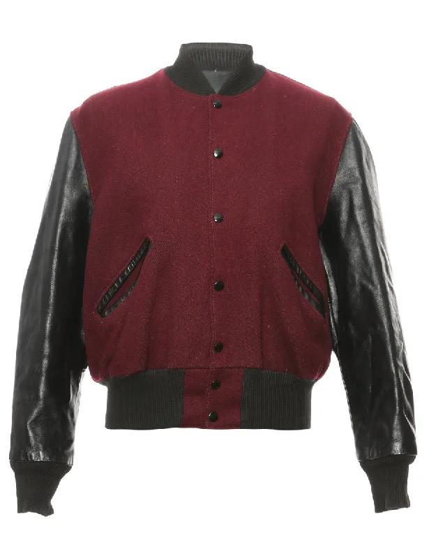 Versatile Outfits Popper Front Team Jacket - M