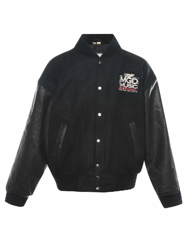 Cozy Knits Popper Front Team Jacket - XL
