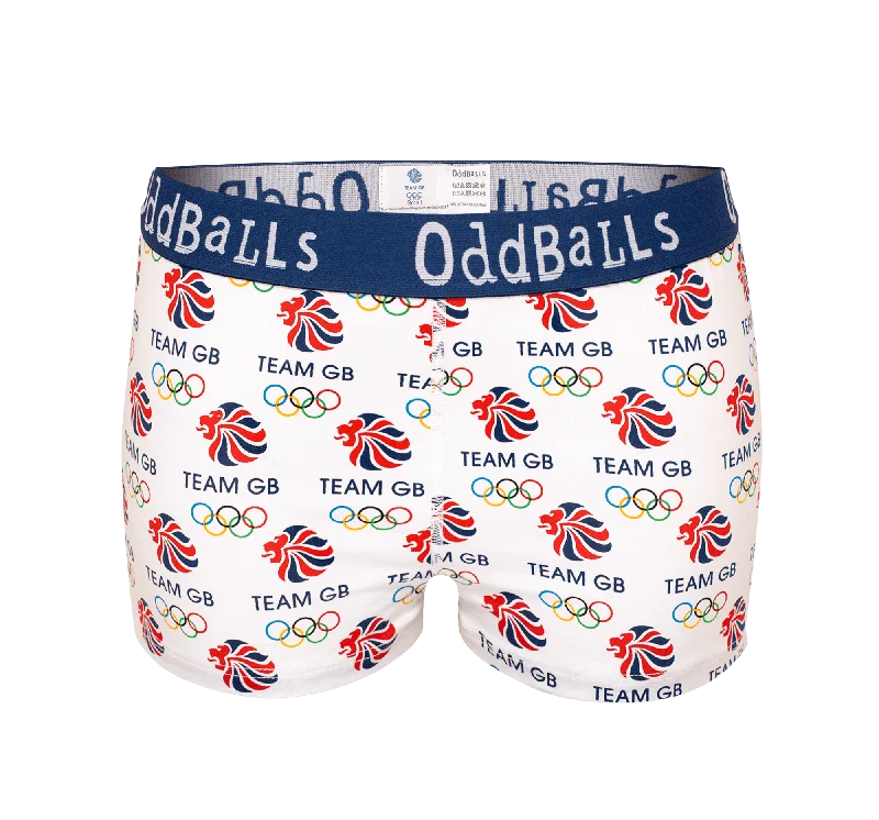 Fashion Innovation Team GB - White - Ladies Boxers